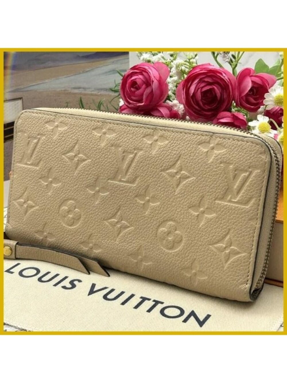 Louis Vuitton Empreinte Zippy Wallet